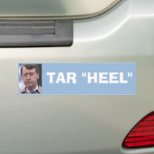 TAR "HEEL" BUMPERSTICKER (Op auto)