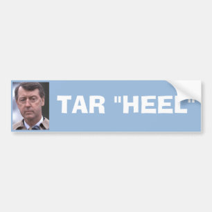 TAR "HEEL" BUMPERSTICKER