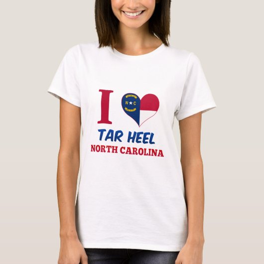 Tar Hiel, North Carolina T-shirt (Voorkant)