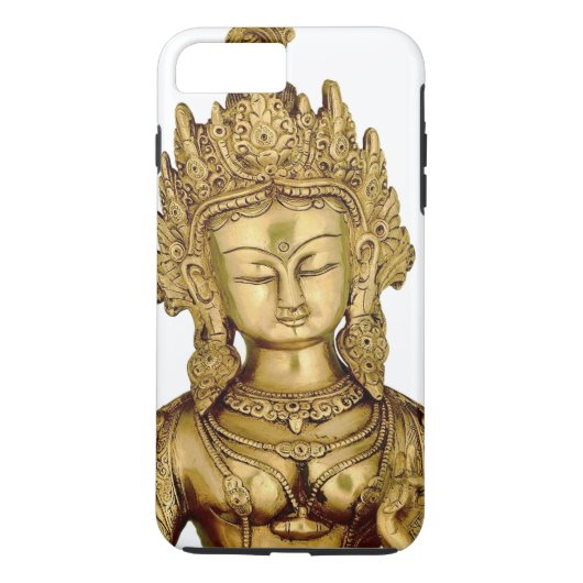 Tara Boeddha Boeddhistische Godin Yoga Tibet Kunst Case-Mate iPhone Case (Achterkant)