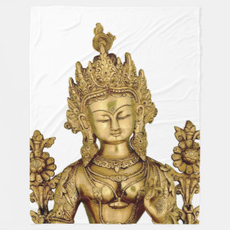 Tara Buddha Buddhist Goddess Yoga Tibet Vrede Fleece Deken