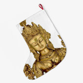Tara Buddha Buddhist Goddess Yoga Tibet Vrede Grote Kerstsok (Achterkant (Hangend))