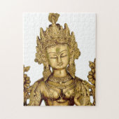 Tara Buddha Buddhist Goddess Yoga Tibet Vrede Legpuzzel (Verticaal)