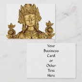 Tara Buddha Buddhist Goddess Yoga Tibet Vrede Visitekaartje (Voorkant / Achterkant)