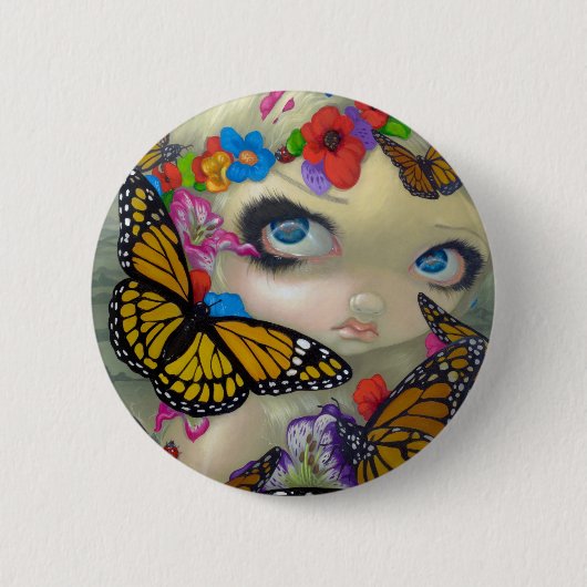 "Tara"-Button Ronde Button 5,7 Cm (Voorkant)