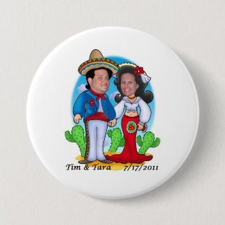 Tara en Tim's Wedding Button