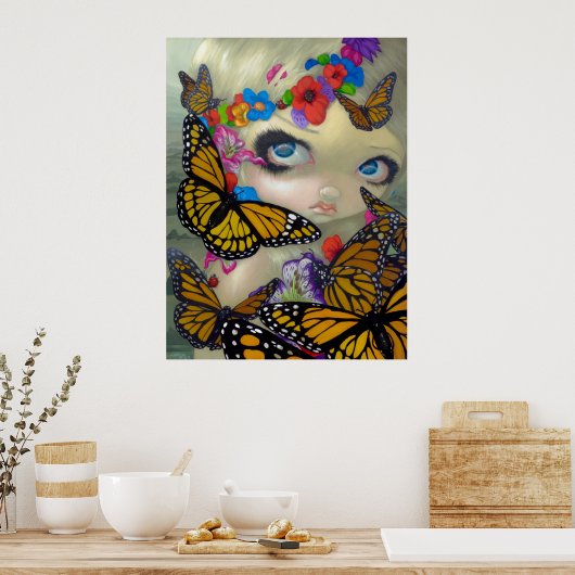 Tara fairy ART PRINT vlindervlinder (Keuken)