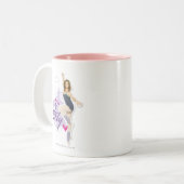 Tara: Ik kan vliegen Tweekleurige Koffiemok (Voorkant links)