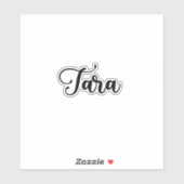 Tara Naam - Handgeschreven kalligrafie Sticker (Vel)