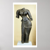 Tara, Nalanda, Bihar, Pala-dynastie (steen) Poster (Voorkant)