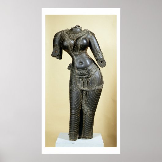 Tara, Nalanda, Bihar, Pala-dynastie (steen) Poster (Voorkant)