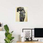 Tara, Nalanda, Bihar, Pala-dynastie (steen) Poster (Thuiskantoor)