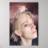 Tara Shannon Pink Clouds Thunderstorm Poster (Voorkant)