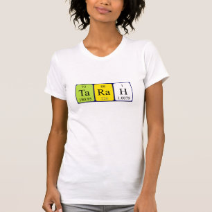 Tarah periodiek table name shirt