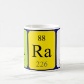 Tarah periodieke lijstnaam mok (Center)