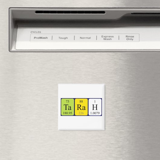 Tarah periodieke table name magnet (Insitu (Vaatwasser))