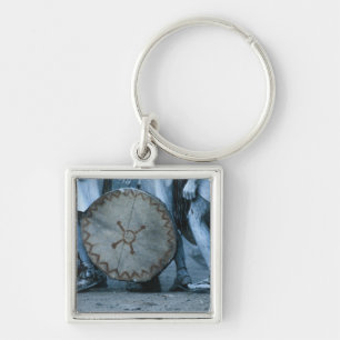 Tarahumara Indians Tambourine Sleutelhanger