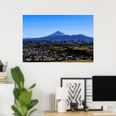 Taranaki en New Plymouth Poster (Thuiskantoor)