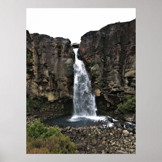 Taranaki Falls Poster (Voorkant)