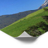 Taranaki, Nieuw-Zeeland Poster (Hoek)