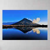 Taranaki Reflection Poster (Voorkant)