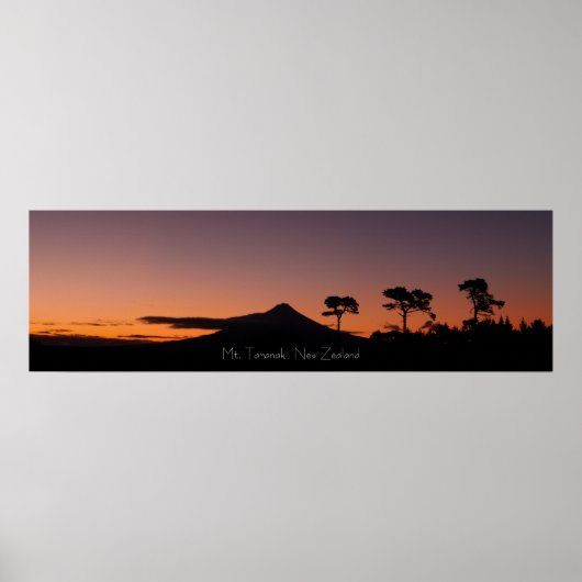 Taranaki Shadows Poster (Voorkant)