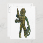 Taranis—Keltische god van donder Briefkaart (Voorkant / Achterkant)