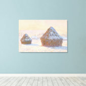 Tarantels, Sneeuweffect, Ochtend Canvas Afdruk (Insitu (Houten vloer))
