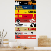 Tarantino filmografie poster (Keuken)