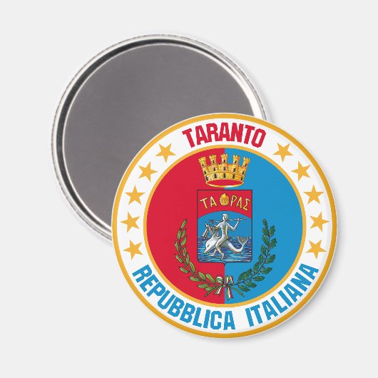 Taranto Magneet (Voorkant / Achterkant)
