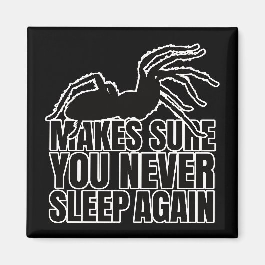 Tarantula Birdeater Spider - Arachnologie Geek Magneet (Voorkant)