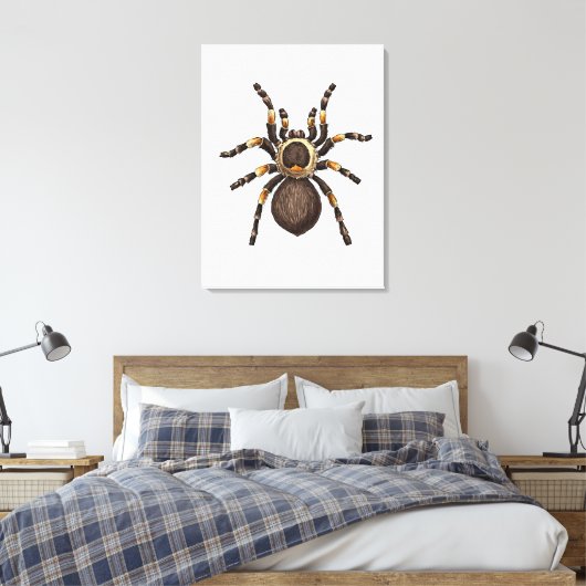Tarantula Canvas Afdruk (Insitu (Slaapkamer))