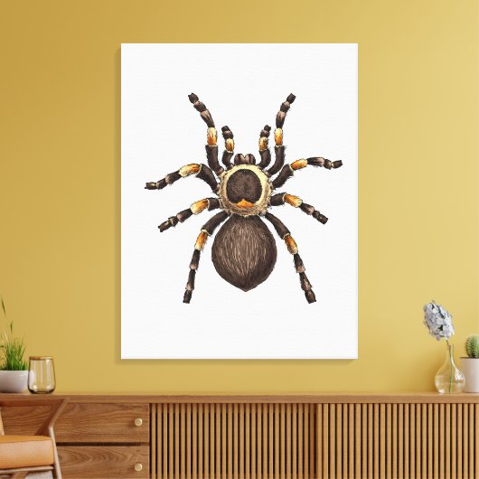 Tarantula Canvas Afdruk (Insitu (Woonkamer))
