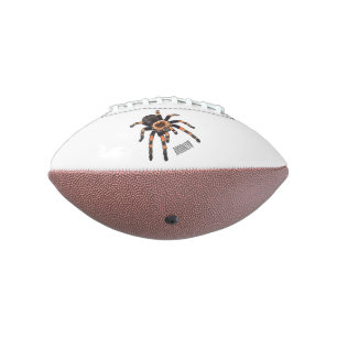 Tarantula cartoon illustratie american football