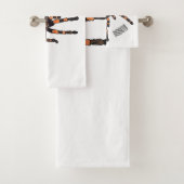 Tarantula cartoon illustratie bad handdoek (Insitu)