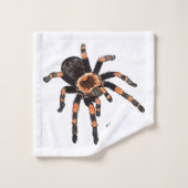 Tarantula cartoon illustratie bad handdoek (Wasdoekje)
