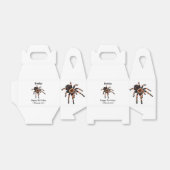 Tarantula cartoon illustratie bedankdoosjes (Uitgevouwen)