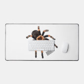 Tarantula cartoon illustratie bureaumat (Keyboard & Muis)