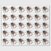 Tarantula cartoon illustratie cadeaupapier (Vlak)