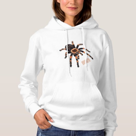 Tarantula cartoon illustratie hoodie (Voorkant)