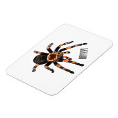 Tarantula cartoon illustratie magneet (Linkerzijde)