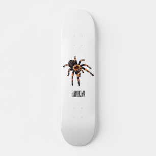 Tarantula cartoon illustratie persoonlijk skateboard