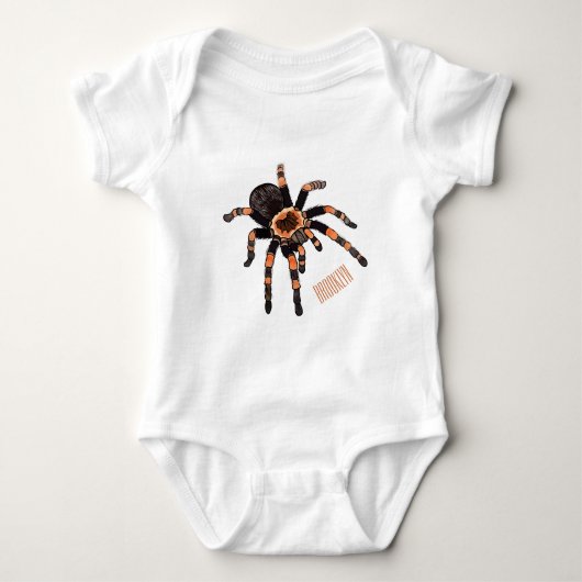 Tarantula cartoon illustratie romper (Voorkant)