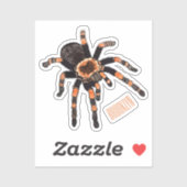 Tarantula cartoon illustratie sticker (Vel)