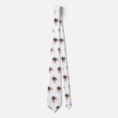 Tarantula cartoon illustratie stropdas (Voorkant)