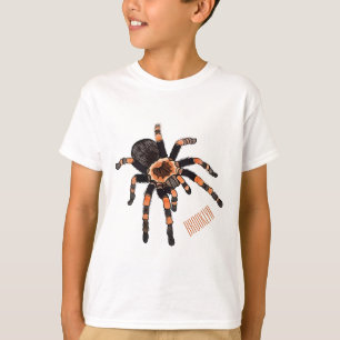 Tarantula cartoon illustratie t-shirt