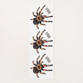 Tarantula cartoon illustratie yogamat (Achterkant)