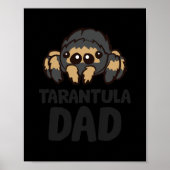 Tarantula Dad Red Knee Tarantula Spider Poster (Voorkant)