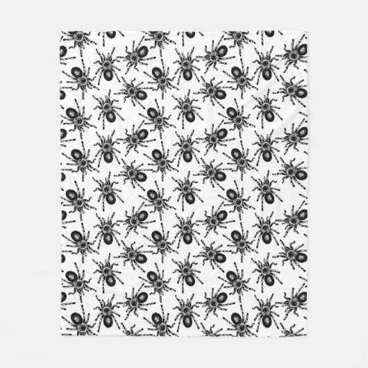 Tarantula Fleece Deken (Voorkant)