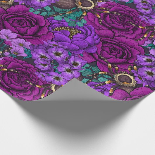 Tarantula garden 3 cadeaupapier (Hoek)